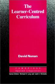 Cover of: The learner-centred curriculum | David Nunan