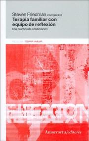 Cover of: Terapia Familiar Con Equipo de Reflexion