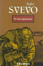 Cover of: Vino Generoso, El by Italo Svevo