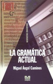 Cover of: Gramatica Actual