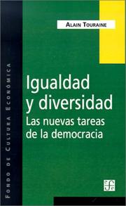 Cover of: Igualdad Y Diversidad by Alain Touraine