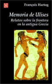 Cover of: Memoria De Ulises: Relatos Sobre LA Frontera En LA Antigua Grecia