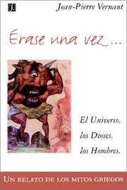 Cover of: Érase una vez by Jean-Pierre Vernant