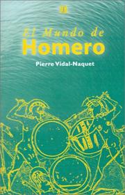 Cover of: El Mundo De Homero