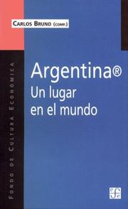 Cover of: Argentina: Un Lugar En El Mundo