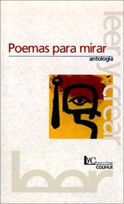 Front cover of Poemas Para Mirar by Unknown