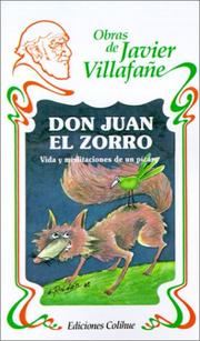 Cover of: Don Juan el Zorro: Vida y Meditaciones de un Picaro