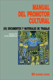 Cover of: Manual Del Promotor Cultural III