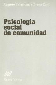 Cover of: Psicologia Social de Comunidad (Coleccion Alternativas En Salud Mental)