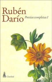 Cover of: Poesias Completas I