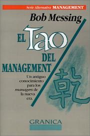 Cover of: El Tao Del Management: UN Antiguo Conocimiento Para Los Manager De LA Nueva Era