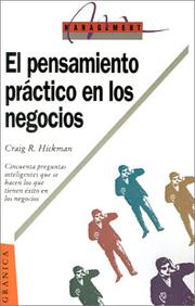 Cover of: Pensamiento Practico En Los Negocios