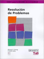 Cover of: Resolucion De Problemas by Richard Y. Chang, Olga Fiser