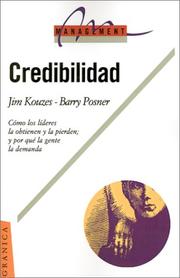 Cover of: Credibilidad by James M. Kouzes, Adriana Oklander