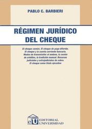 Cover of: Regimen Juridico del Cheque by Pablo C. Barbieri