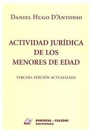 Cover of: Actividad Juridica de Los Menores de Edad: