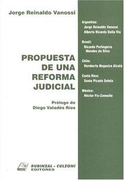 Cover of: Propuesta de Una Reforma Judicial