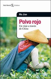 Cover of: Polvo Rojo by Ma Jian