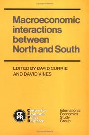 Cover of: Macroeconomic interactions between North and South