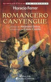 Cover of: Romancero Canyengue by Horacio Ferrer