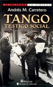 Cover of: Tango Testigo Social