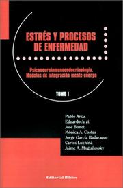 Cover of: Estres Y Procesos De Enfermedad by Pablo Arias