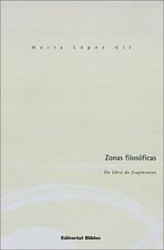 Cover of: Zonas Filosoficas: UN Libro De Fragmentos