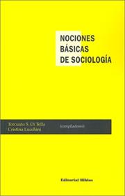 Cover of: Nociones Basicas De Sociologia