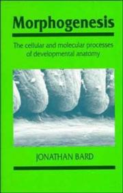 Cover of: Morphogenesis by Jonathan B. L. Bard