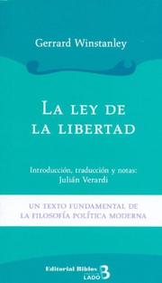 Cover of: La Ley de La Libertad by Gerrard Winstanley