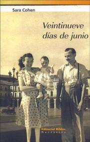 Cover of: Veintinueve Dias de Junio