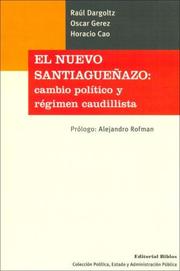 Cover of: El Nuevo Santiagueazo