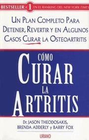 Cover of: Como Curar La Artritis