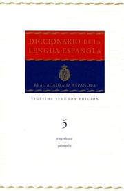 Cover of: Diccionario De La Lengua Espanola/ Dictionary of the Spanish Language