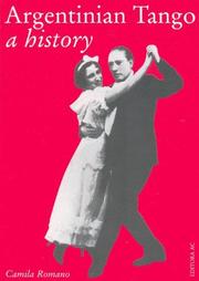 Cover of: Argentinian Tango a History