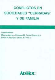 Cover of: Conflictos En Sociedades Cerradas y de Familia