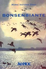 Cover of: Bonsenbiante by Mario Antonio Zinny