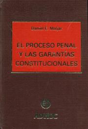 Cover of: El Proceso Penal y Las Garantias Constitucionales