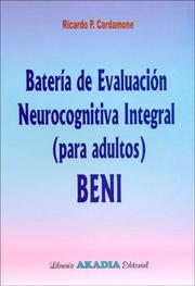 Cover of: Beni Bateria de Evaluacion Neurocognitiva Integral