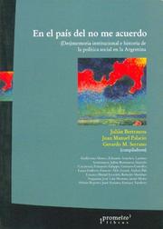 Cover of: En El Pais del No Me Acuerdo by Juan Manuel Palacio