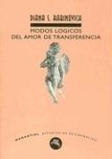 Cover of: Modos Logicos del Amor de Transferencia