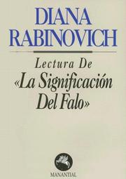 Cover of: Lectura de La Significacion del Falo