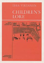 Cover of: Children's lore