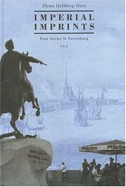 Cover of: Imperial Imprints: Post-Soviet st Petersburg (Suomalaisen Kirjallisuuden Seuran Toimituksia, 920)