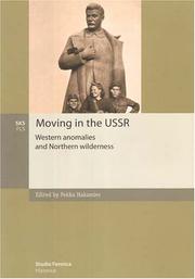 Cover of: Moving the USSR by Pekka Hakamies