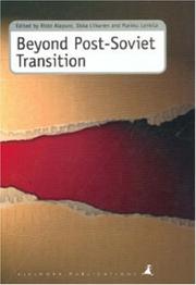 Cover of: Beyond post-Soviet transition by edited by Risto Alapuro, Ilkka Liikanen and Markku Lonkila.