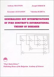 Generalized net interpretations of Ivan Dimitrov's informational theory of diseases by Anthony Shannon, Krassimir Atanassov