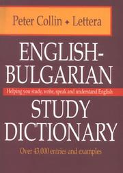 Cover of: English-bulgarian Study Dictionary: Helping You Study, Write, Speak & Understand English