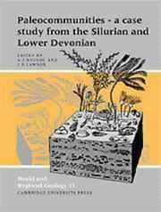 Cover of: Paleocommunities: a case study from the Silurian and Lower Devonian