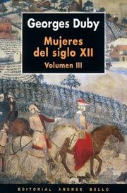 Cover of: Mujeres del Siglo XII - Tomo III
